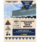 flyer for native market with event info